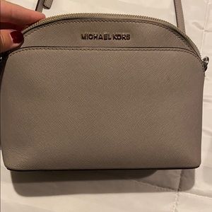 Gray Michael Kors Bag